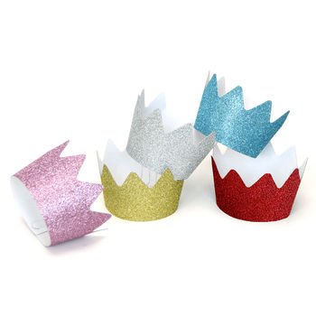 Children's Birthday Party Glitter Crowns, 7 of 7