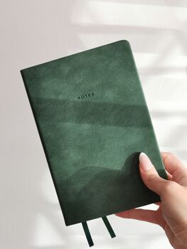 Personalised Notebook | Vegan Leather | A5, 2 of 6