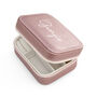 Personalised Pink Travel Jewellery Case, thumbnail 5 of 5