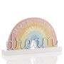 Personalised Rainbow Nursery Plaque, thumbnail 1 of 2