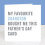 From Your Favourite Son Father's Day Card, thumbnail 5 of 6