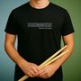 'Drummers Heard Not Seen' Statement Shirt, thumbnail 1 of 3