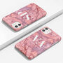 Personalised Pink Marble Phone Case, thumbnail 5 of 6