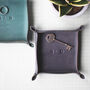 Personalised Italian Leather Tidy Tray, thumbnail 5 of 5
