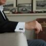 Personalised Retro F1 Motor Racing Cufflinks, thumbnail 3 of 12