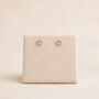Sterling Silver Open Star Stud Earrings, thumbnail 3 of 8