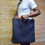 Large Record Tote Bag 45x45cm With Adjustable Shoulder Strap, thumbnail 3 of 12