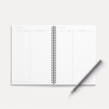 Personalised Teacher Planner Undated Redcurrant Glory, 5 of 10