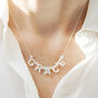 Personalised Mother Of Pearl Initial Necklace, thumbnail 1 of 8