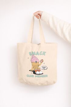 Snack Club Member | Tote Bag, 2 of 2