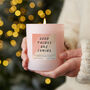 Good Things Are Coming Pink Affirmation Candle, thumbnail 2 of 8