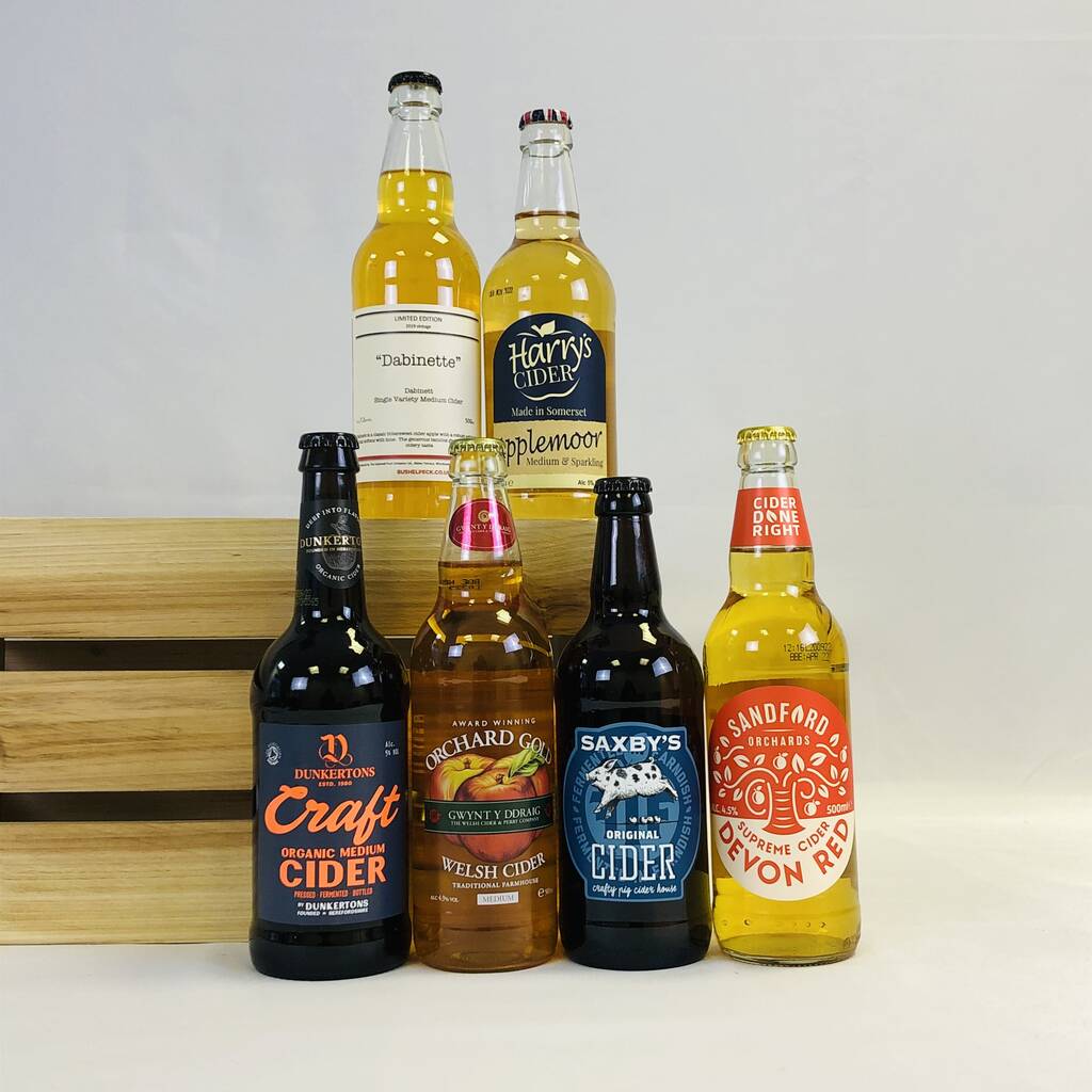Gift Of Six Medium Ciders By Ciderlicious