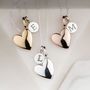 'Totally Devoted' Personalised Heart Charm Necklace, thumbnail 1 of 11