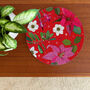 Large Heatproof Serving Platter Christmas Poinsettia, thumbnail 2 of 9