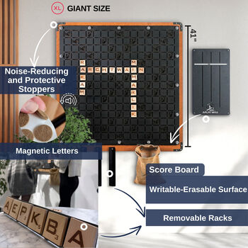 Life Size Magnetic Word Game For Wall, 5 of 9