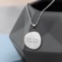 Personalised Men's Compass Amulet Necklace, thumbnail 6 of 6