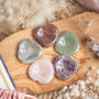 Rose Quartz Heart Worry Thumb Stone Crystal Gift For Love, thumbnail 4 of 4