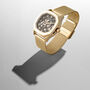 Thomas And George Automatic Skeleton Men's Watch Berlin Gold Edition, thumbnail 3 of 7