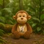 Personalised Initials Large Monkey Teddy, thumbnail 4 of 7