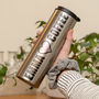Personalised Stainless Steel Thermos Flask, thumbnail 1 of 12