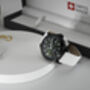 Propulsion Swiss Watch With Wedding White Strap, thumbnail 4 of 7