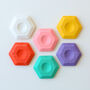 Hexagonal Thermo Plastic Eraser, thumbnail 3 of 10
