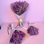 Purple Wildflower Arrangement With Statice, thumbnail 11 of 11