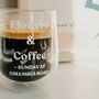 Travel City Coffee Slogan Double Layered Glass Mugs, thumbnail 3 of 6