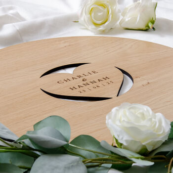 Personalised Wooden Wedding Guestbook Sign, 7 of 7