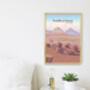 Petrified Forest National Park USA Travel Poster Print, thumbnail 3 of 8