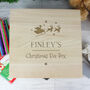 Personalised Large Wooden Christmas Eve Box, thumbnail 2 of 10