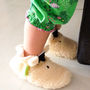 Shaggy Sheep Soft Baby Shoes, thumbnail 2 of 4