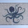 Black And Green Octopus Marble Mosaic, thumbnail 3 of 7