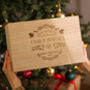 Personalised Special Delivery Christmas Keepsake Box, thumbnail 3 of 4