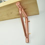 Handmade Polished Copper Shelving Bracket, thumbnail 2 of 3