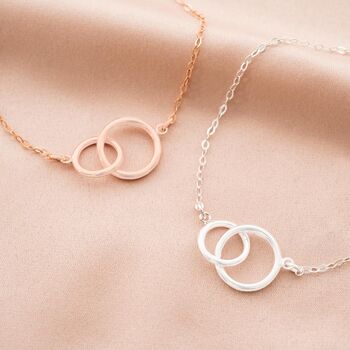 Sterling Silver Lia Circle Of Life Infinity Bracelet, 3 of 12