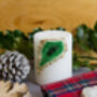 Emerald Green Geode Candle, thumbnail 4 of 4