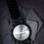 Boston Personalised Wooden Watch With Steel For Men, thumbnail 3 of 8