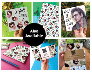 Jeff Goldblum Wrapping Paper, Funny 90s Dinosaur Wrap, 9 of 10
