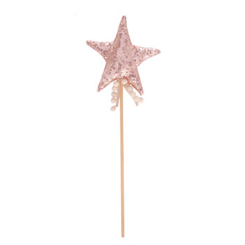 Rose Gold Sequin Wand By Fable Heart | notonthehighstreet.com