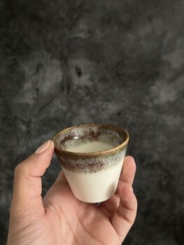 Handmade Pottery Coffee Gift Set Of Three, 5 of 10