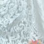 Saffron Ivory White ~ Luxurious Lace Flower Girl Dress, thumbnail 2 of 6