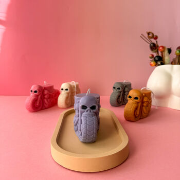 Skull Motorcycle Candle, 5 of 11