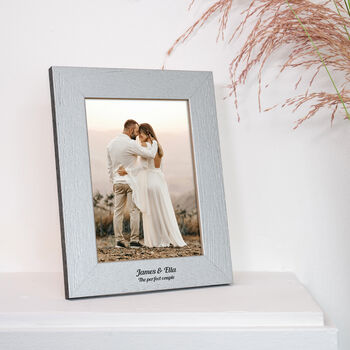 Personalised Wedding Anniversary Photo Frame, 3 of 9