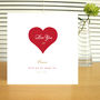 Personalised Partner's Valentine's Card, thumbnail 1 of 2