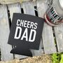 Personalised Cheers Dad Insulated Sleeve, thumbnail 2 of 3