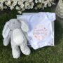 Welcome Little One Bunny Toy Gift Box, thumbnail 1 of 5