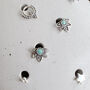 Star Flower Turquoise Studs, thumbnail 8 of 11