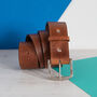 Personalised Mens Leather Belt, thumbnail 1 of 9