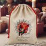 Personalised Christmas Wales Dragon And Welsh Sheep Break Through, thumbnail 7 of 12